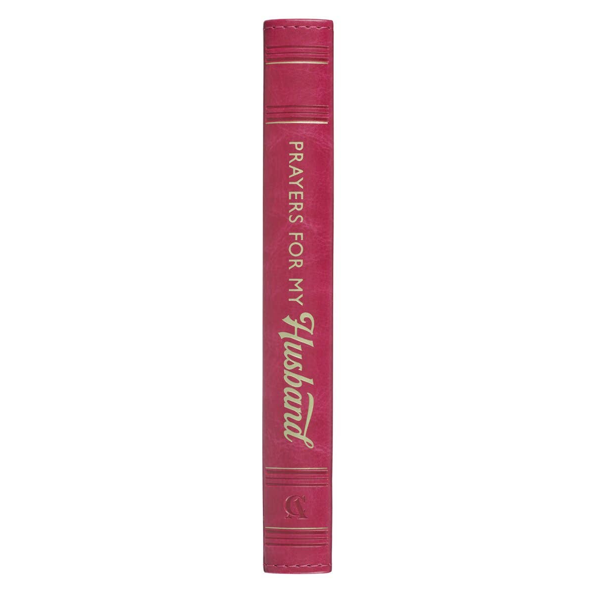 Faux leather gift book titled "199 Prayers for My Husband" by Christian Art Gifts, featuring a closed, elegant design.