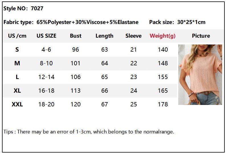 Lovesoft solid color crewneck short-sleeve hollow-out top with a stylish cutout design on a model.