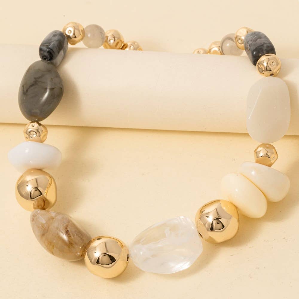Assorted Chunky Resin Statement Necklace