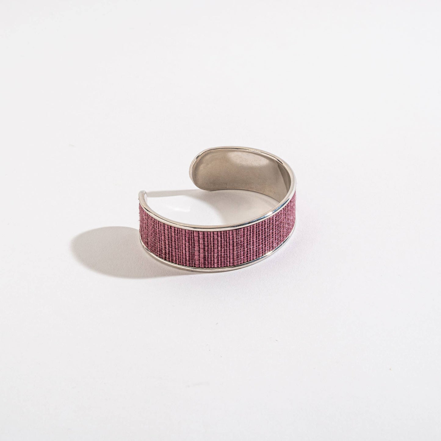 Elsie & Zoey Harper cuff bracelet with beach-inspired design, featuring silver-tone metal and textured details.