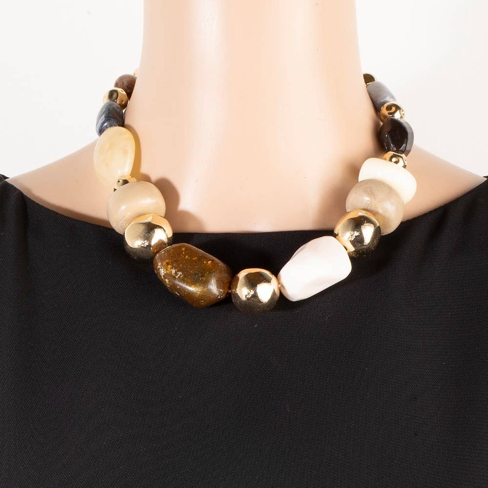 Assorted Chunky Resin Statement Necklace
