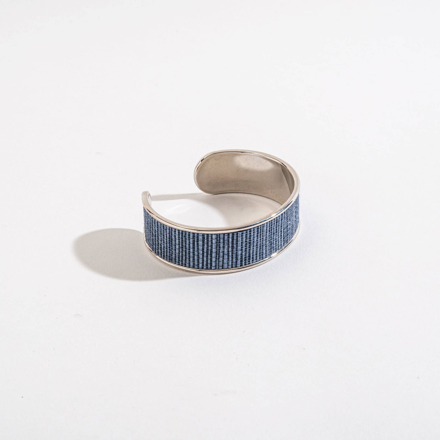 Elsie & Zoey Harper cuff bracelet with beach-inspired design, featuring silver-toned metal and intricate detailing.