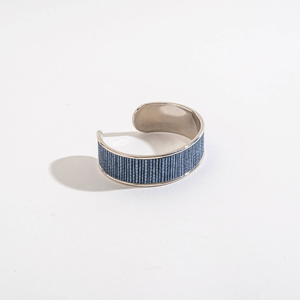 Elsie & Zoey Harper cuff bracelet with beach-inspired design, featuring silver-toned metal and intricate detailing.