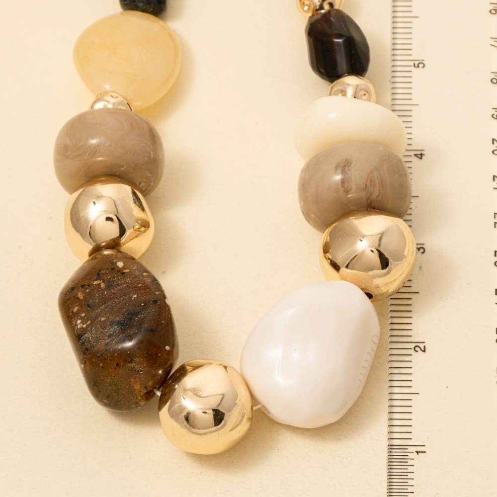Assorted Chunky Resin Statement Necklace