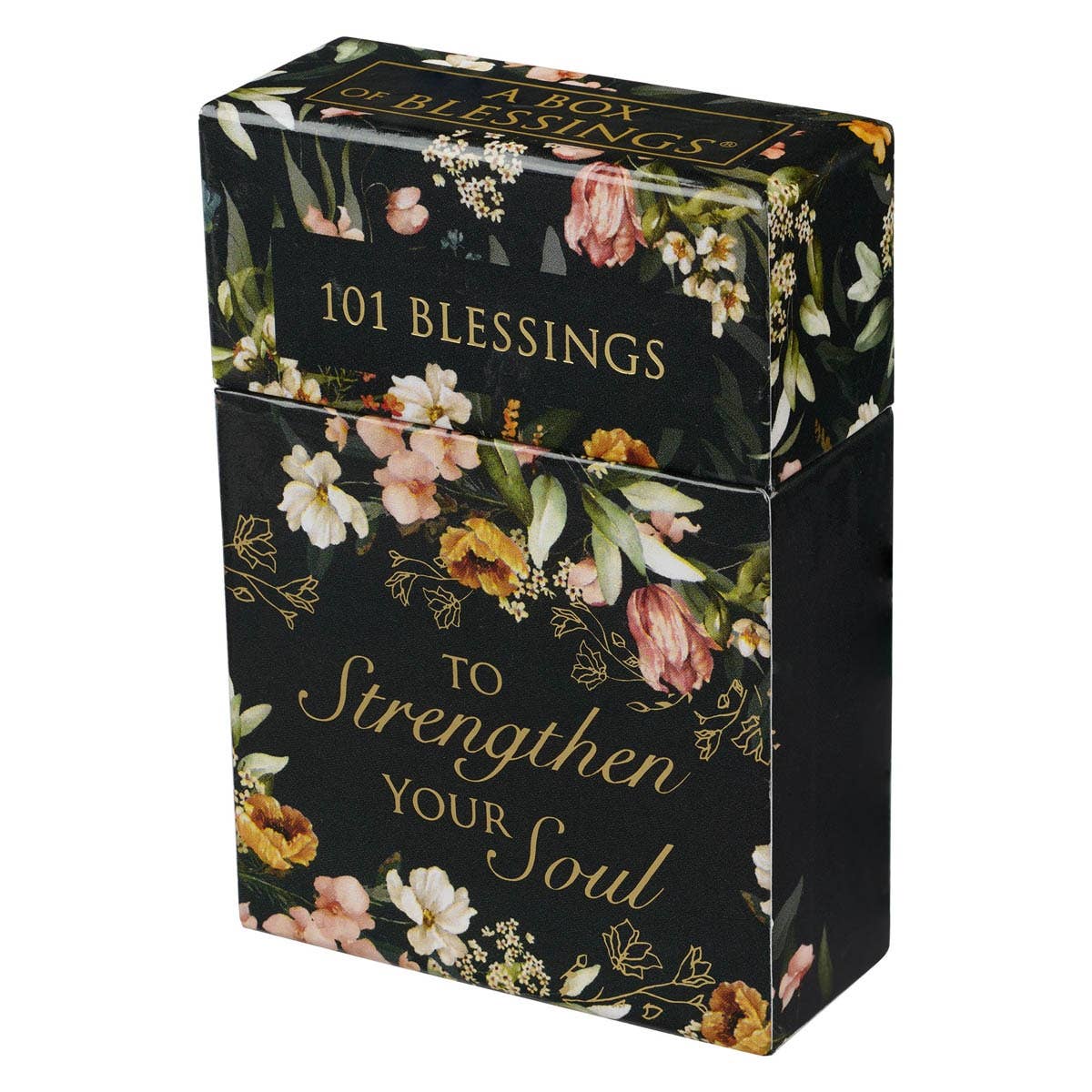 Box of Blessings Strengthen Your Soul by Christian Art Gifts, featuring a decorative box with inspiring Christian messages.