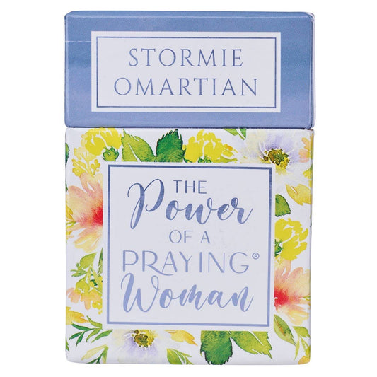 Box of Blessings The Power of a Praying Woman Christian Art Gifts with decorative packaging and inspirational message.