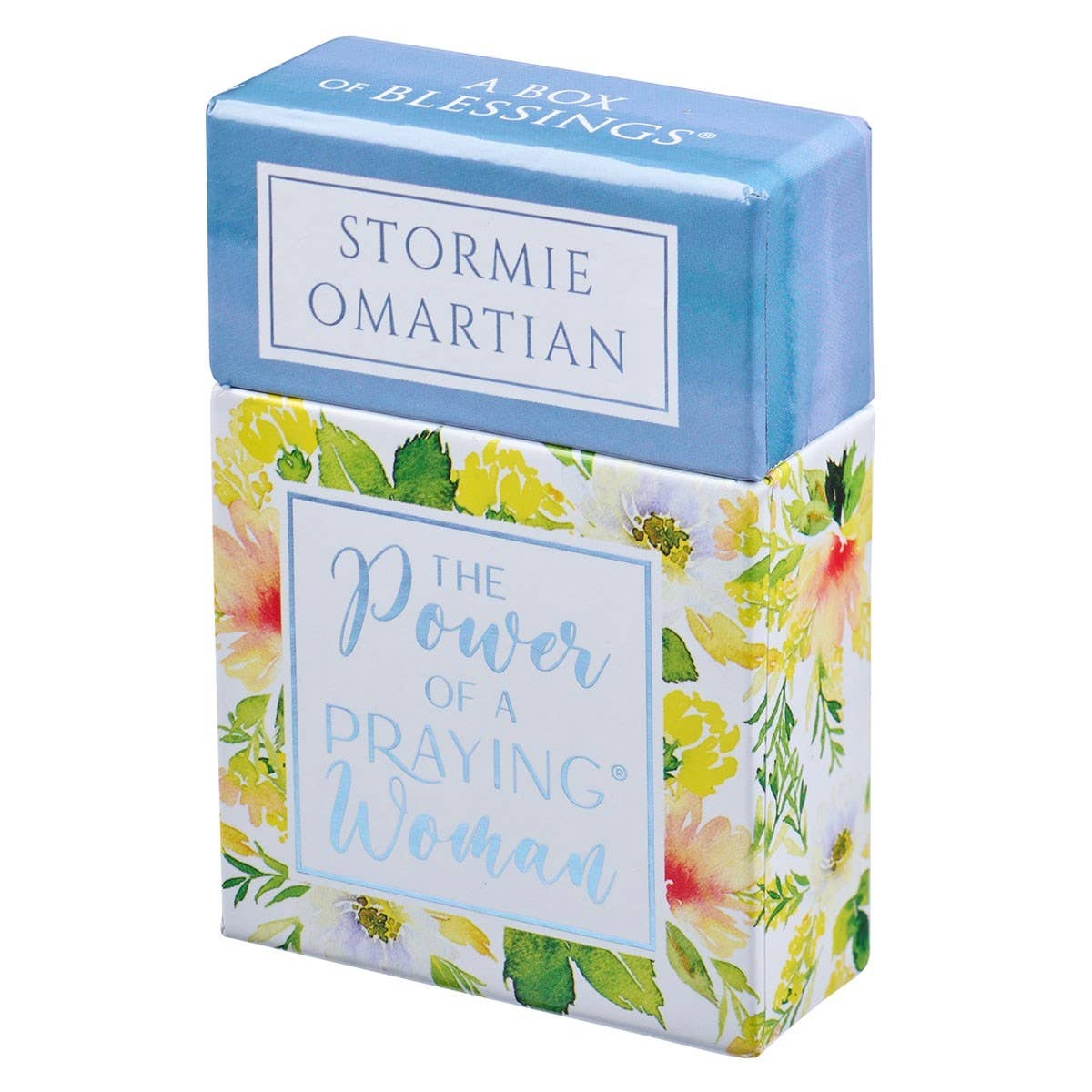 Box of Blessings "The Power of a Praying Woman" by Christian Art Gifts, featuring a beautifully designed encouragement card.