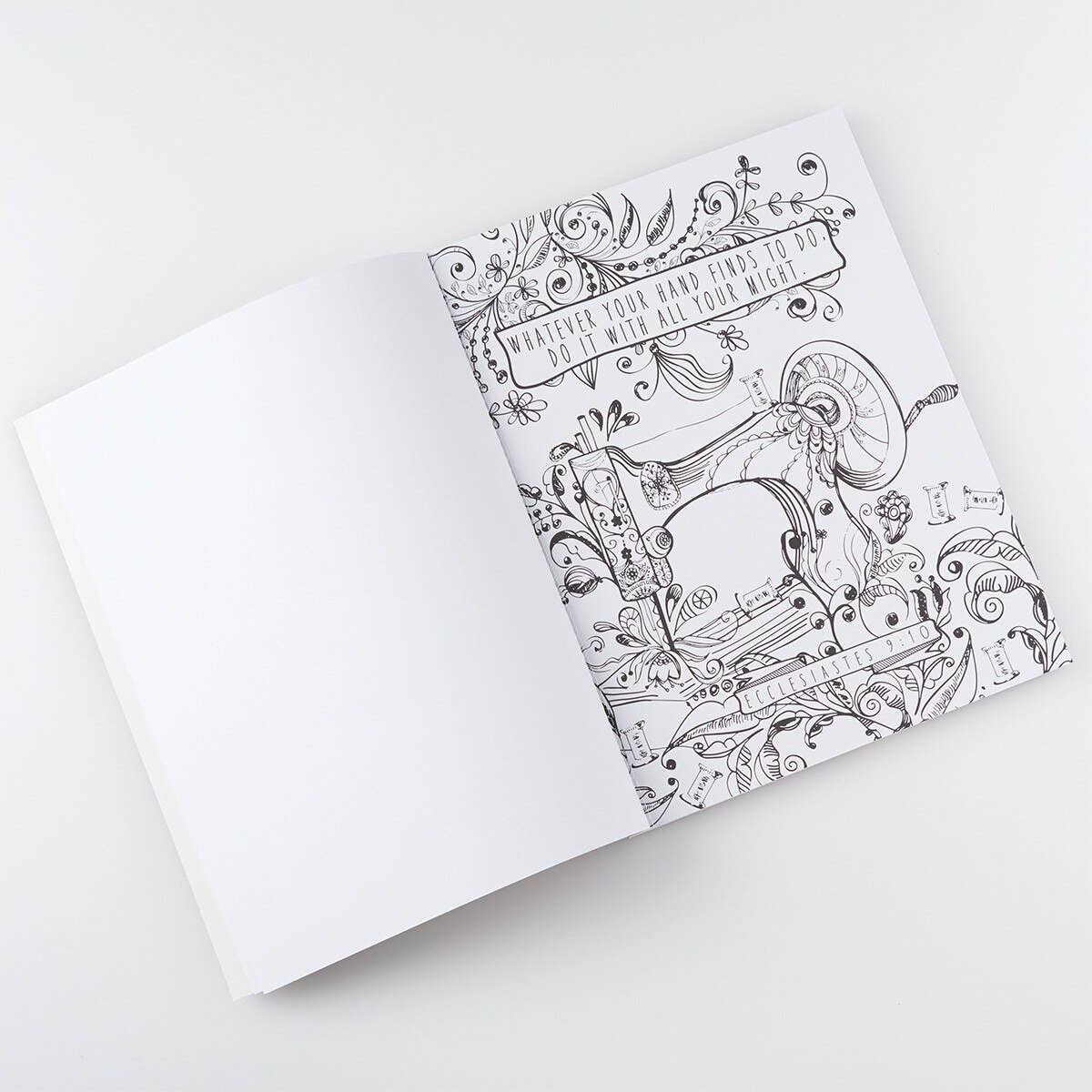 Coloring book titled "A Great Day" by Christian Art Gifts featuring inspiring illustrations for creative coloring.