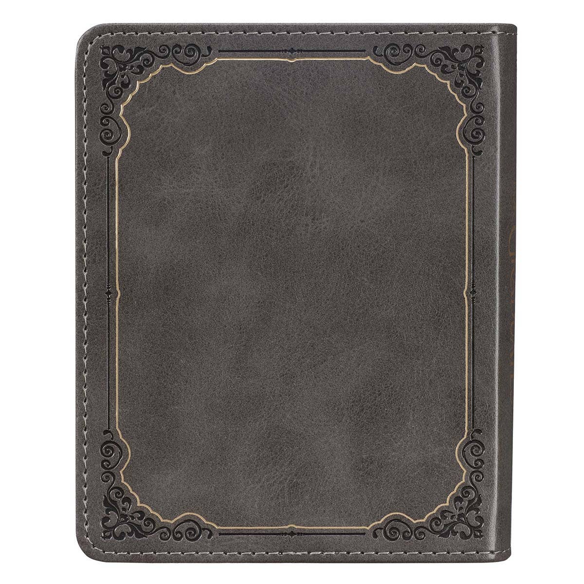 Faux leather devotional book titled "Daily Prayers for Graduates" by Christian Art Gifts, featuring embossed cover and elegant design.