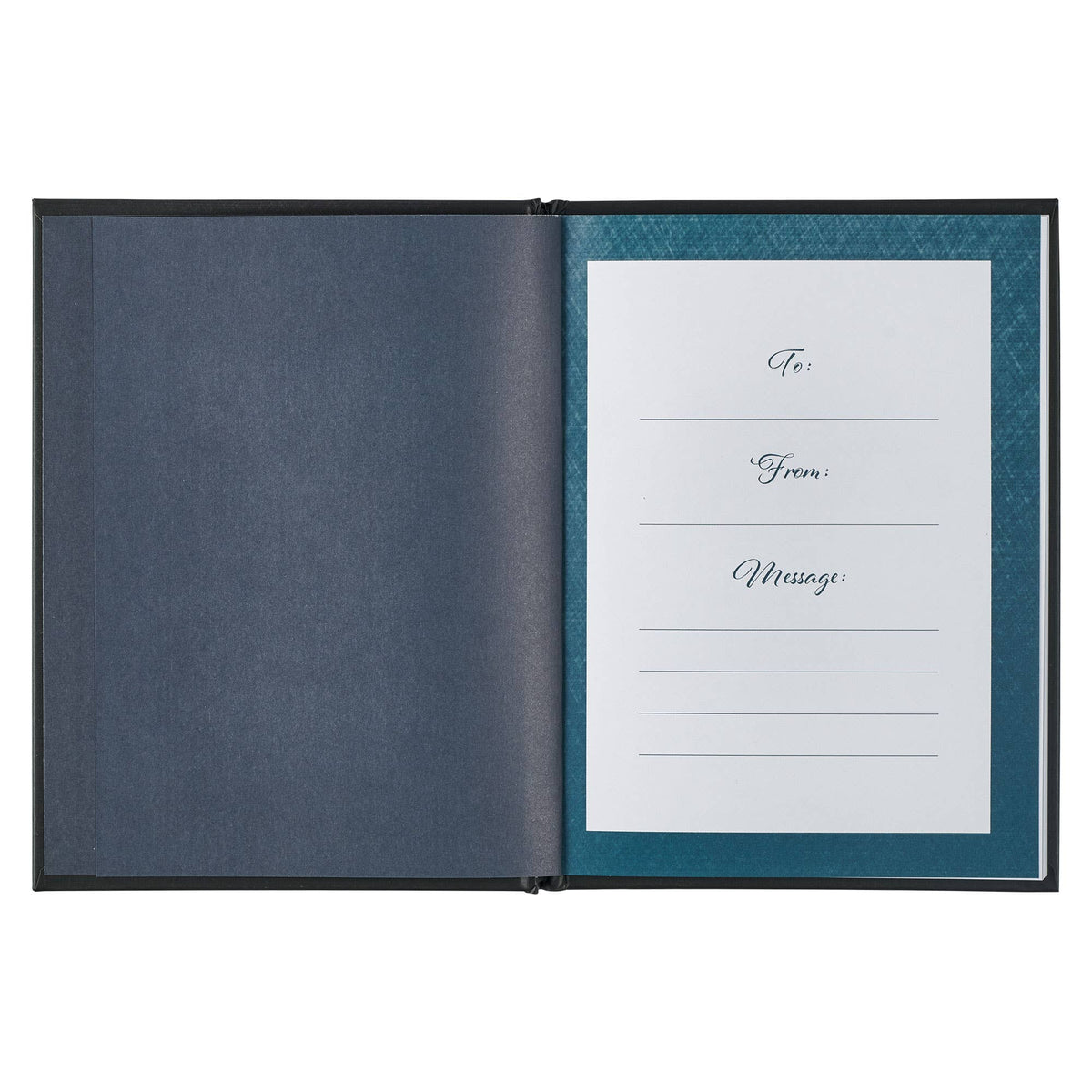 Hardcover devotional book titled "Losing A Love One" by Christian Art Gifts, featuring a calming cover design for grief support.