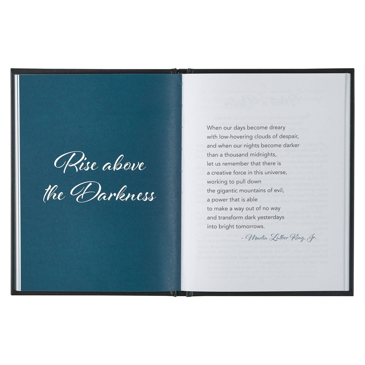 Hardcover devotional book titled "Losing A Love One" by Christian Art Gifts, featuring a comforting cover design.