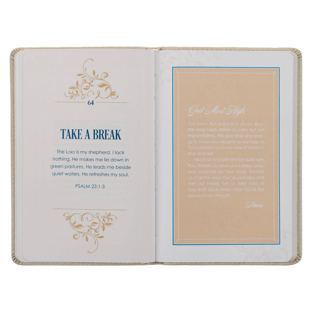 Faux leather gift book titled "101 Prayers for Mr. & Mrs." by Christian Art Gifts, featuring a closed leather-bound prayer book.