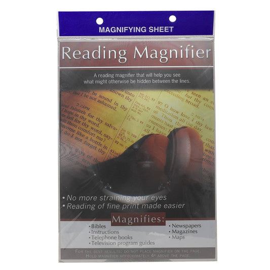 Christian Art Gifts magnifying sheet page with detailed religious artwork and intricate designs, ideal for viewing fine religious details.
