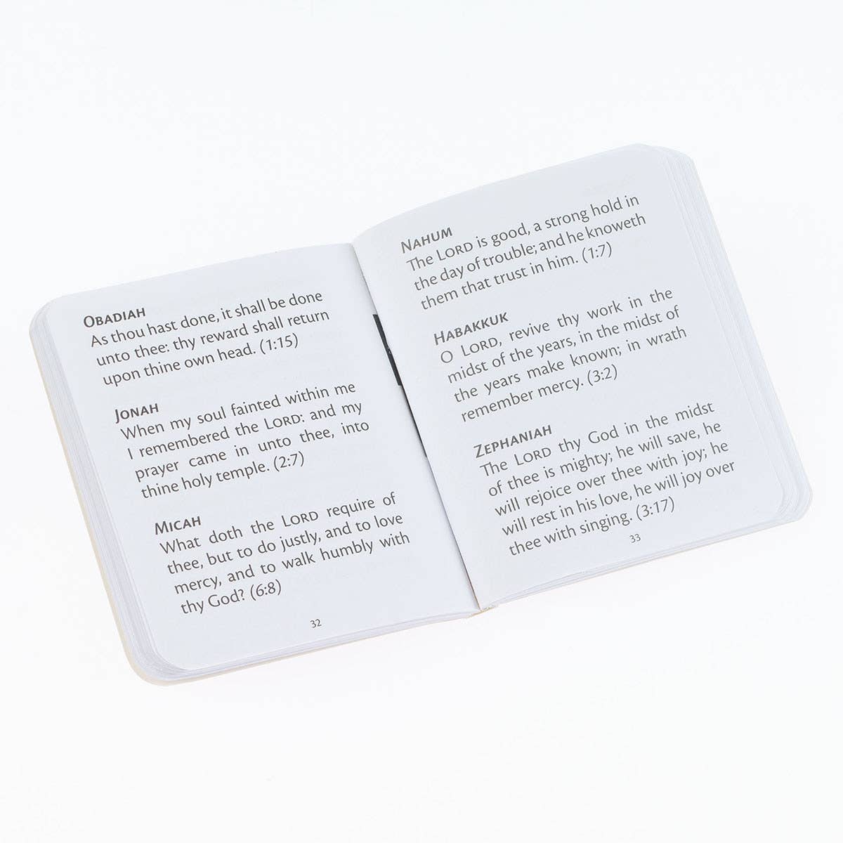 My Little Bible Light Taupe by Christian Art Gifts, compact leather Bible cover in taupe with gold accents and Bible verses.