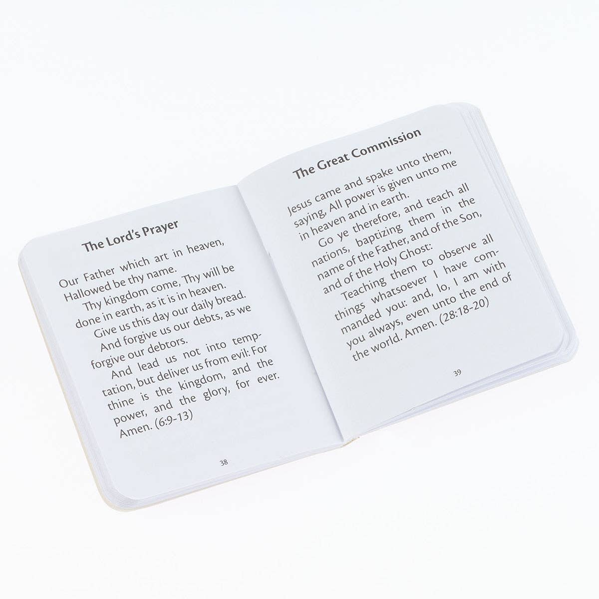 My Little Bible Light Taupe by Christian Art Gifts, compact religious book with soft taupe cover and gentle illumination.
