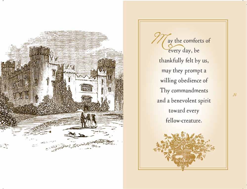 Hardcover of "The Prayers of Jane Austen" by Harvest House Publishers, featuring an elegant cover design.