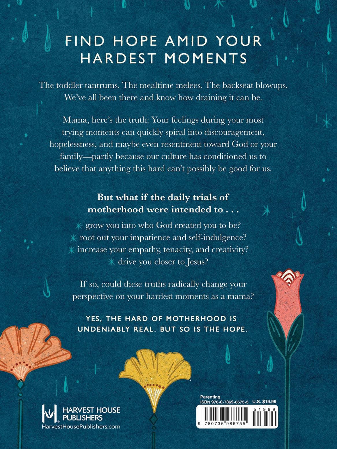 Hard is Not the Same as Bad hardcover book by Harvest House Publishers, featuring a colorful cover design.