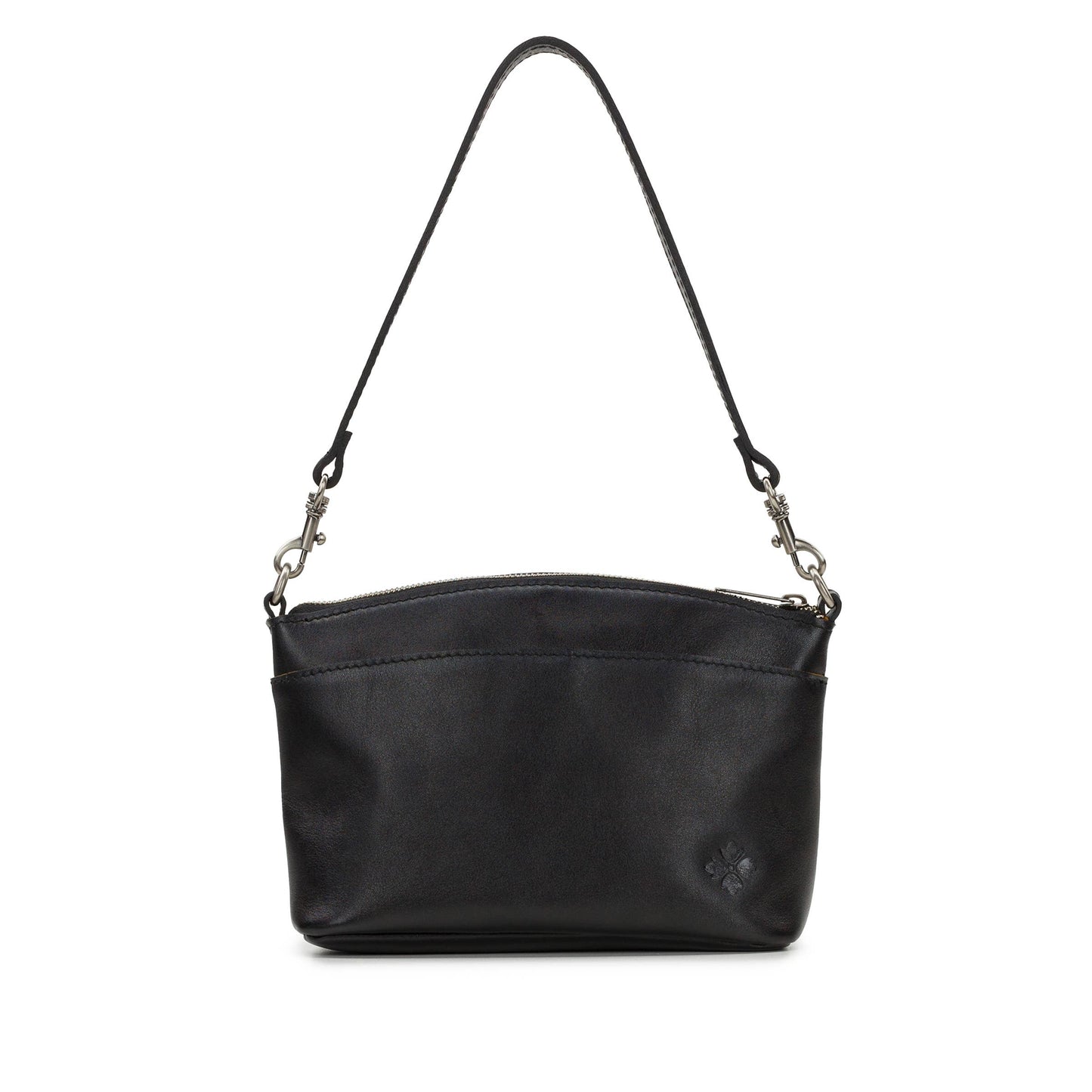 Patricia Nash Arlee Crossbody bag in rich leather with adjustable strap and antique hardware, stylish and compact for everyday use.