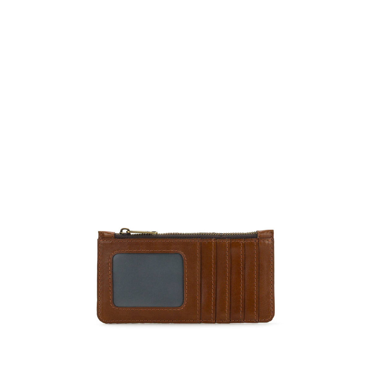 Patricia Nash Paladina Wallet with leather exterior, featuring embossed floral design and multiple card slots.