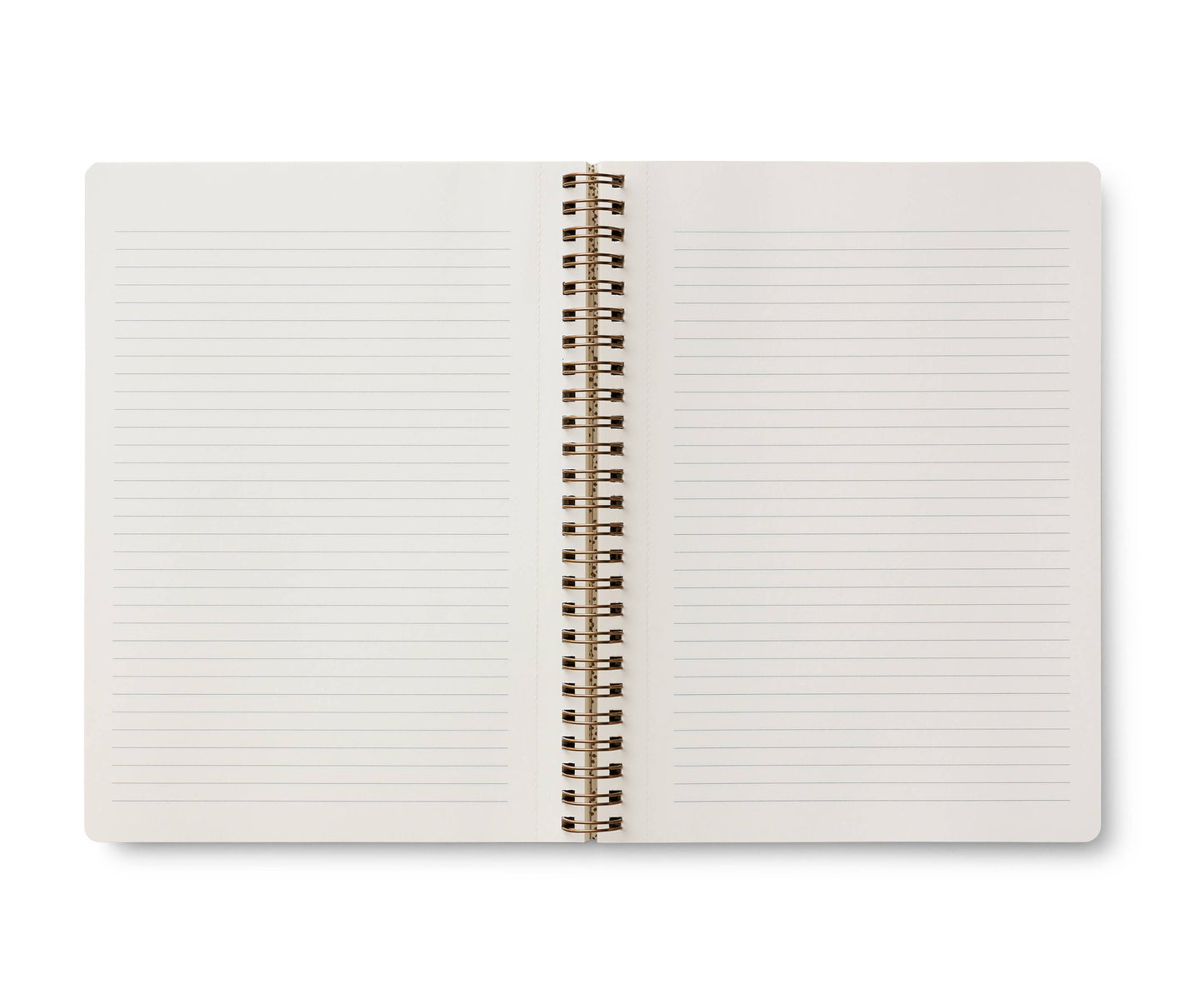 Rifle Paper Company Curio Spiral Notebook with floral cover and lined pages, perfect for journaling or note-taking.