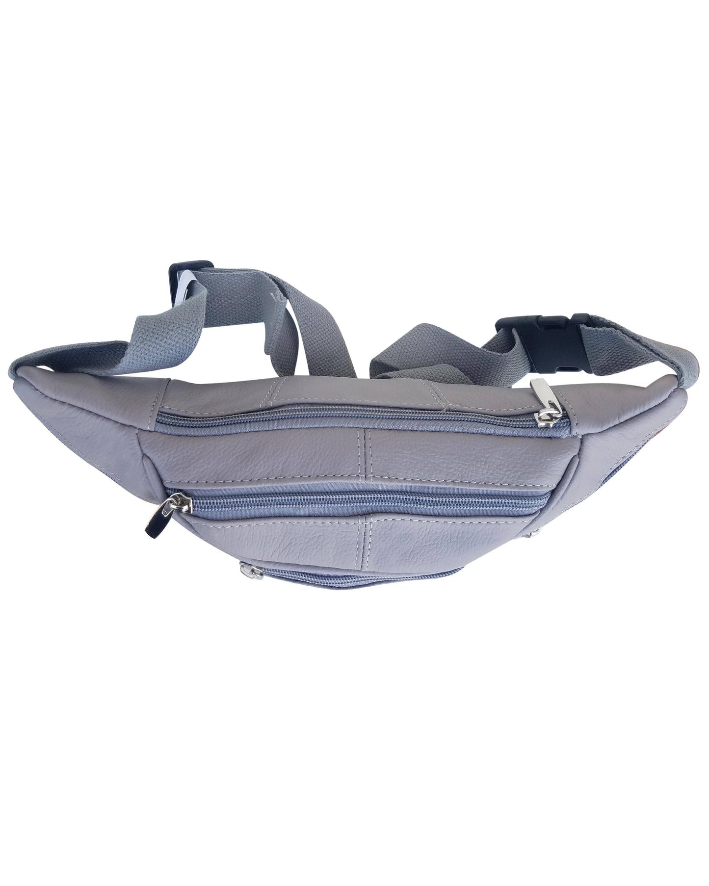 Roma Leathers mini fanny pack with adjustable strap and compact design, perfect for hands-free storage and style.