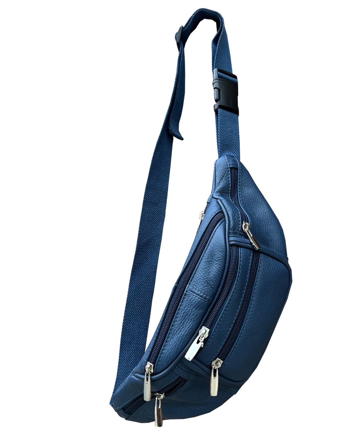 Mini fanny pack by Roma Leathers, Inc. featuring a sleek design with adjustable strap and compact storage space.