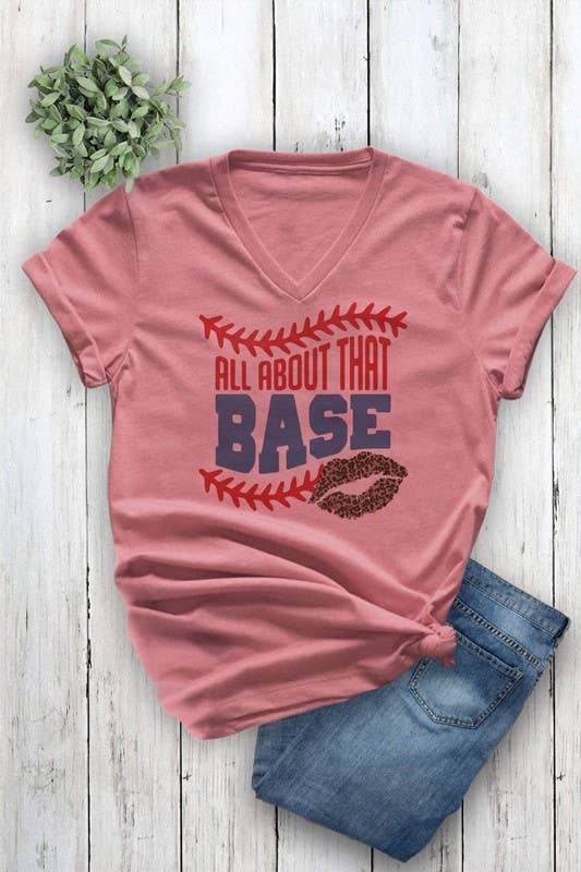 Unisex short sleeve V-neck T-shirt by Top Avenue, showing a comfortable fit and classic design in soft fabric.
