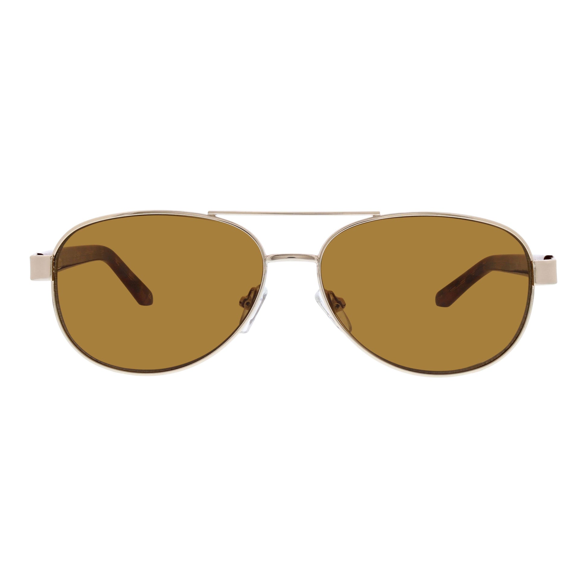 Vera Bradley Emlyn Paradise Coral polarized bi-focal reading sunglasses with coral-colored frame and tinted lenses.